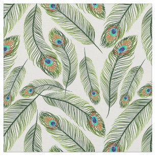 Peacock Feathers Stoff