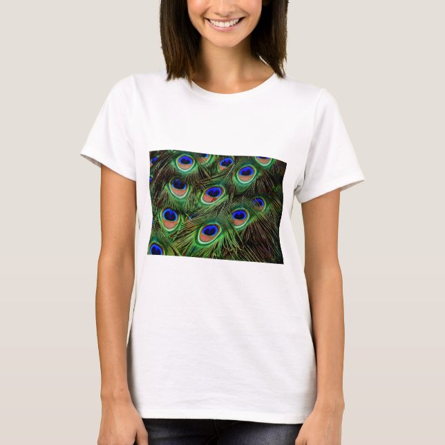 Peacock Feathers T-Shirt (Vorderseite)