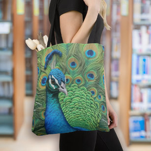 Peacock Feathers Tasche