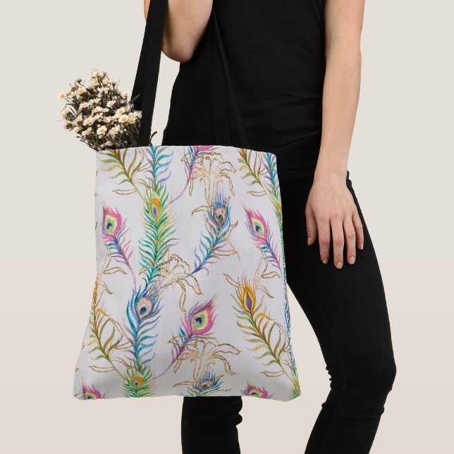 Peacock Feathers Tasche (Von Nahem)