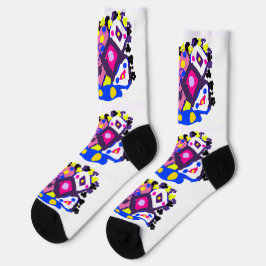 Peacock fun cool socken