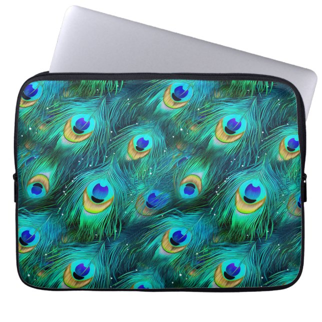 Peacock Glory Laptopschutzhülle (Vorderseite)