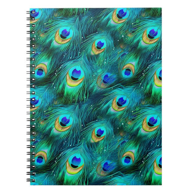 Peacock Glory Notizblock (Vorderseite)