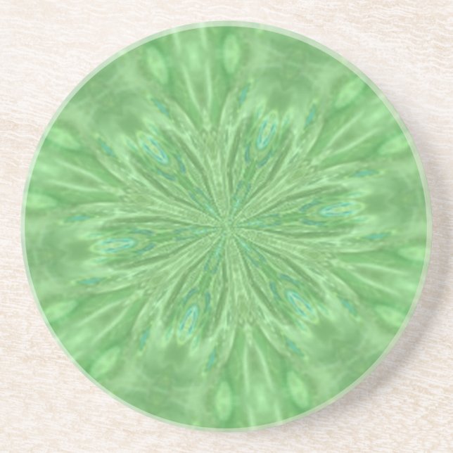 Peacock Green Untersetzer (Vorne)