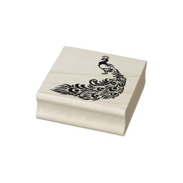 Peacock Gummistempel