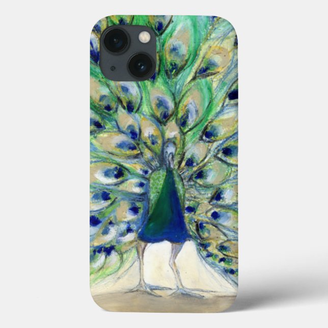 Peacock in San Diego 2 2013 Case-Mate iPhone Hülle (Rückseite)