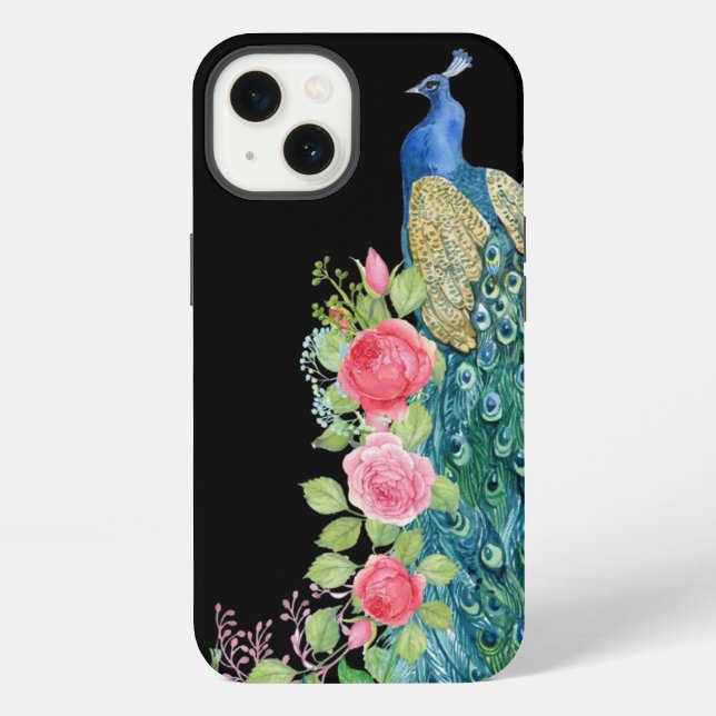 Peacock iPhone Hülle (Rückseite)