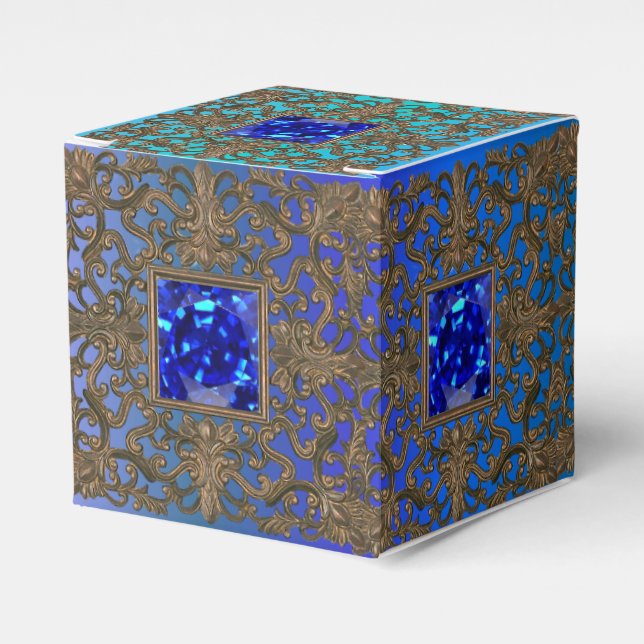 Peacock Jewel Geschenkschachtel (Vorderseite)