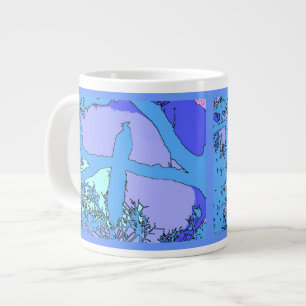 Peacock Jumbo-Tasse