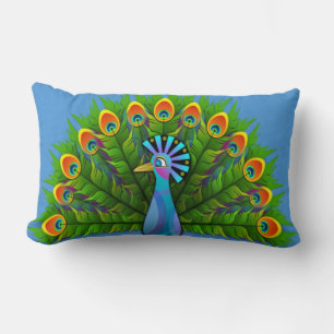 Peacock Lendenkissen