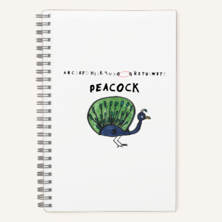 Peacock Lovers Notizbuch