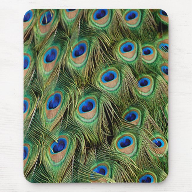 Peacock Mouse Pad Mousepad (Vorne)