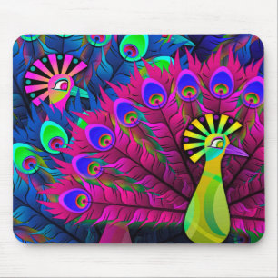 Peacock Mousepad