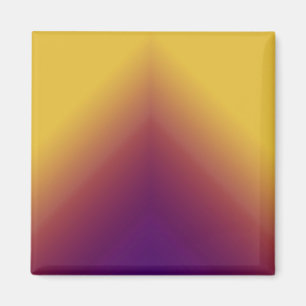 Peacock Ombre Yellow Magnet
