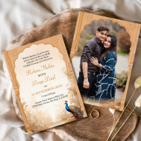 Peacock Palm Garden Indian Foto Wedding