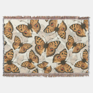 Peacock pansy-schmetterling-Muster Decke