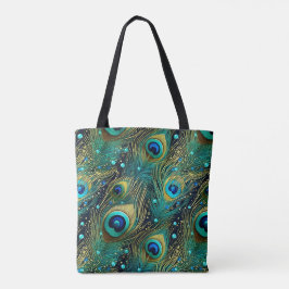 Peacock Passion Throw Kissen Tasche