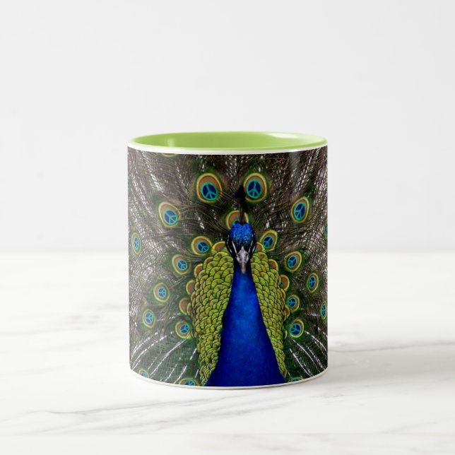 Peacock Peacecock 11oz Zweifarbige Tasse (Mittel)