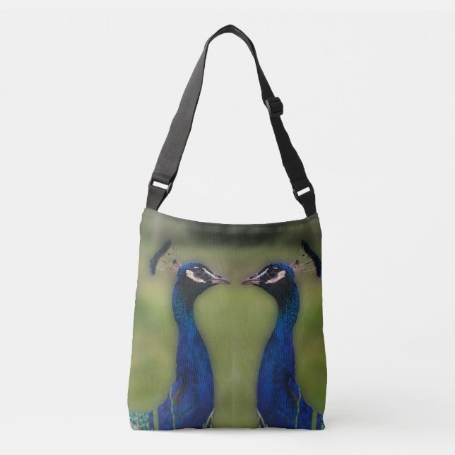 Peacock Photo personnalisé tout-sur-impression sac (Devant)