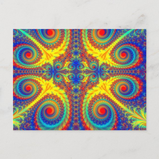 Peacock Postkarte (Vorderseite)