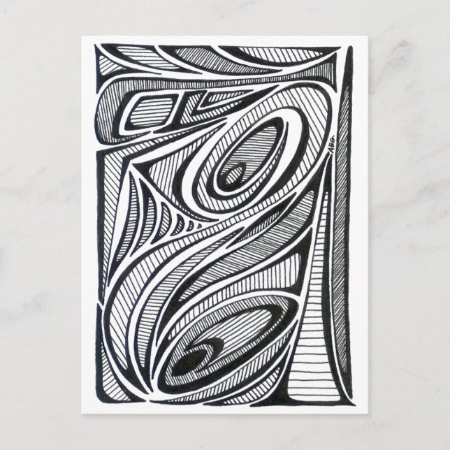 Peacock Postkarte (Vorderseite)