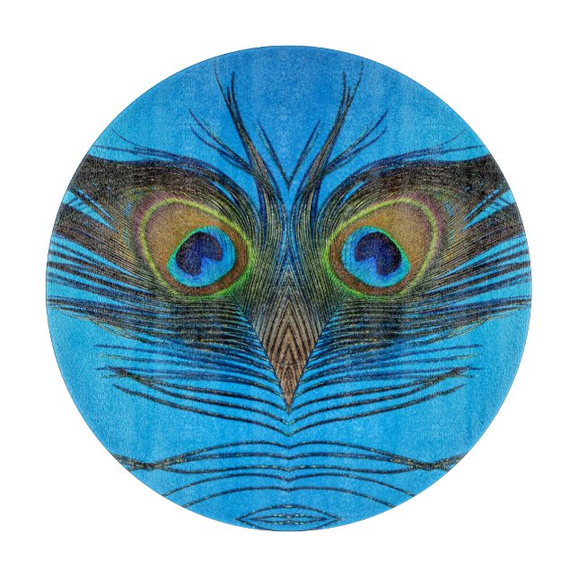 Peacock Schneidebrett (Vorderseite)