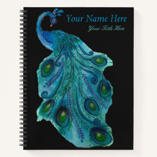 Peacock Spiral Sketchbook Notizbuch