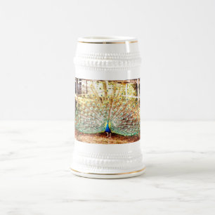 Peacock Stein Bierglas