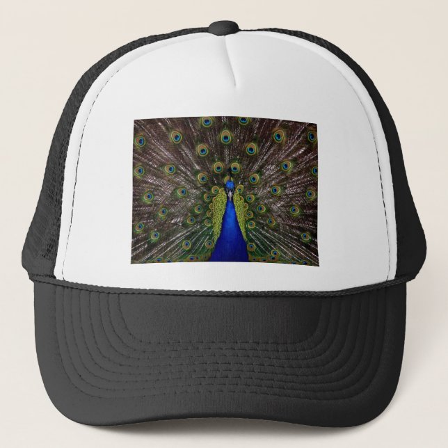 Peacock Truckerkappe (Vorderseite)