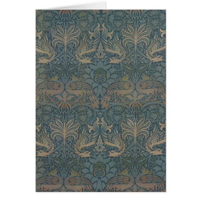 Peacock und Dragon von William Morris (Vorne)