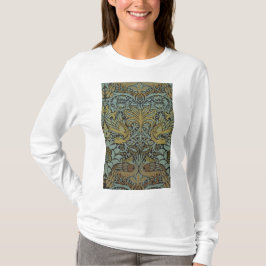 Peacock und Dragon (von William Morris) T-Shirt