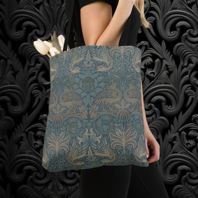 Peacock und Dragon von William Morris Tasche (Peacock and Dragon by William Morris Tote Bag)