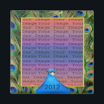 Peacock Wedding Foto Magnet<br><div class="desc">Ihre Veranstaltung wird das perfekte Foto sein, wenn Ihre Gäste diese Foto Magnete als Zuhause zum Favoriten nehmen. Diese trendigen Foto Magnete bieten eine einzigartige und funktionelle Möglichkeit, Fotos zu zeigen. Ideal für Fotos Ihrer Veranstaltung, um jedem Ihrer Gäste als Erinnerung an Ihren besonderen Tag zu geben. Personalisieren Sie Ihre...</div>