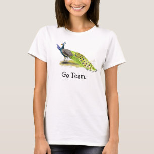 Peacock Wedding-Trauzeugin T-Shirt
