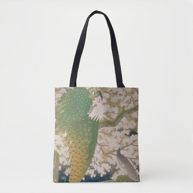 Peacocks und Kirschbaum (1925) Tasche (Vorderseite)