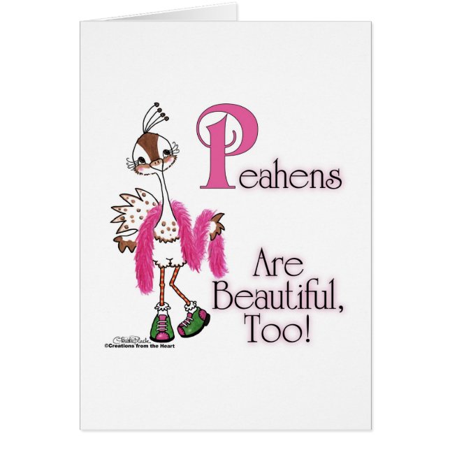 Peahens sind auch schön! (Vorne)