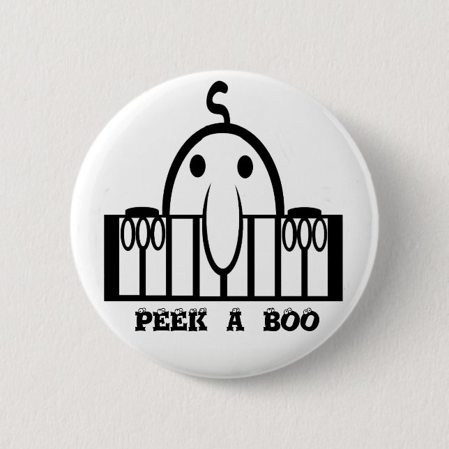 Peak-a-Boo Peeper Button (Vorderseite)