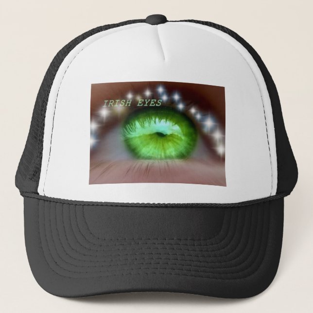 Peak Cap mit Augendetails Truckerkappe (Vorderseite)