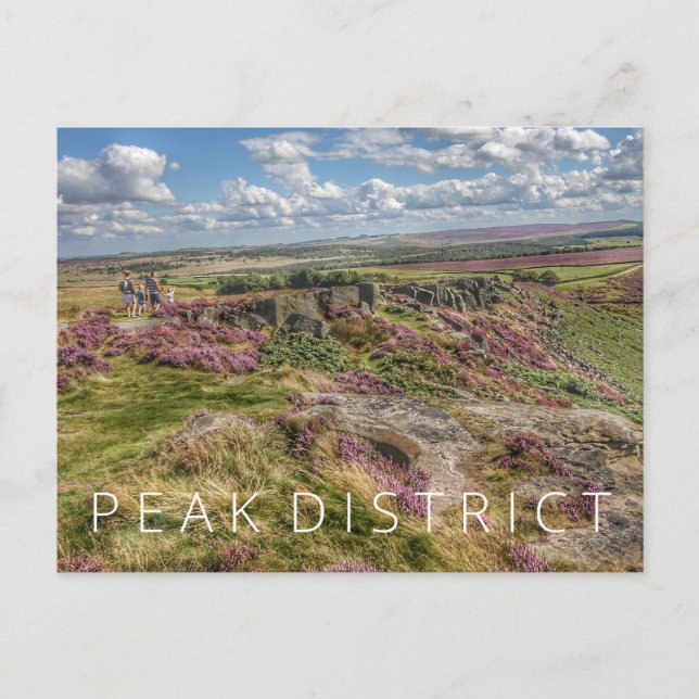 Peak District Postkarte (Vorderseite)