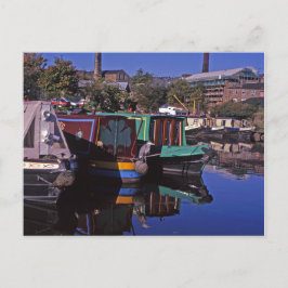Peak Forest Canal Derbyshire England Postkarte