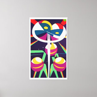 Peak Kasso - Ken Gage Surreal Art Leinwanddruck
