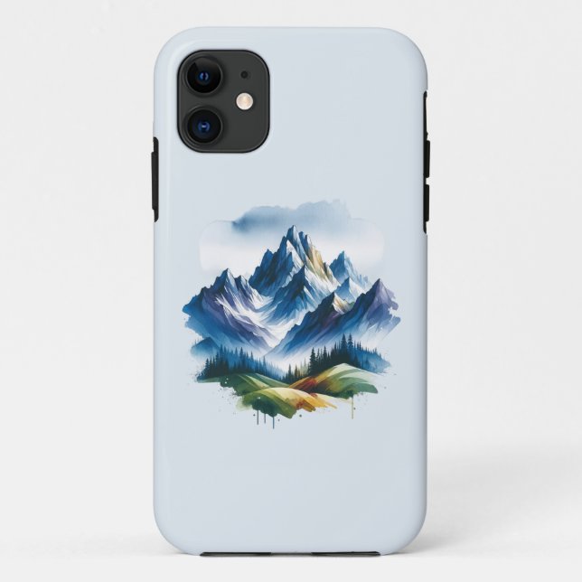Peak Panorama Splendor Case-Mate iPhone Hülle (Rückseite)