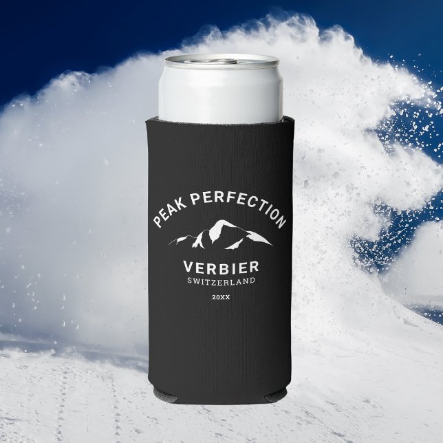 Peak Perfect Winter Ski Snowboard Resort Wappen Selters Dosenkühler (Von Creator hochgeladen)