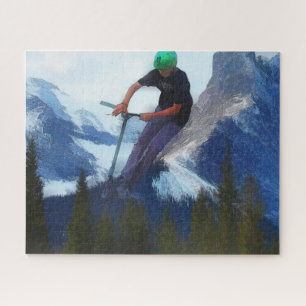 Peak Performance - Scooter Boy Jigsaw Puzzle