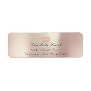 Peak Pink Glitzer UAWG Crown Princess Bridal
