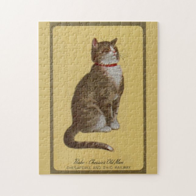 Peake, Chessie's Old Man Tomcat Tabbykatze (Vertikal)