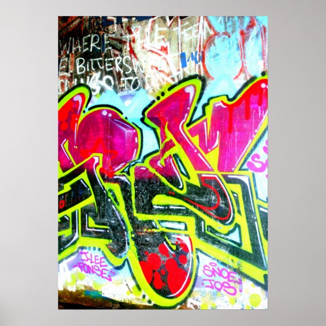 Peaks Island, Maine graffiti Poster (Vorne)