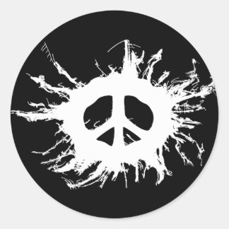 Peaks Runder Aufkleber