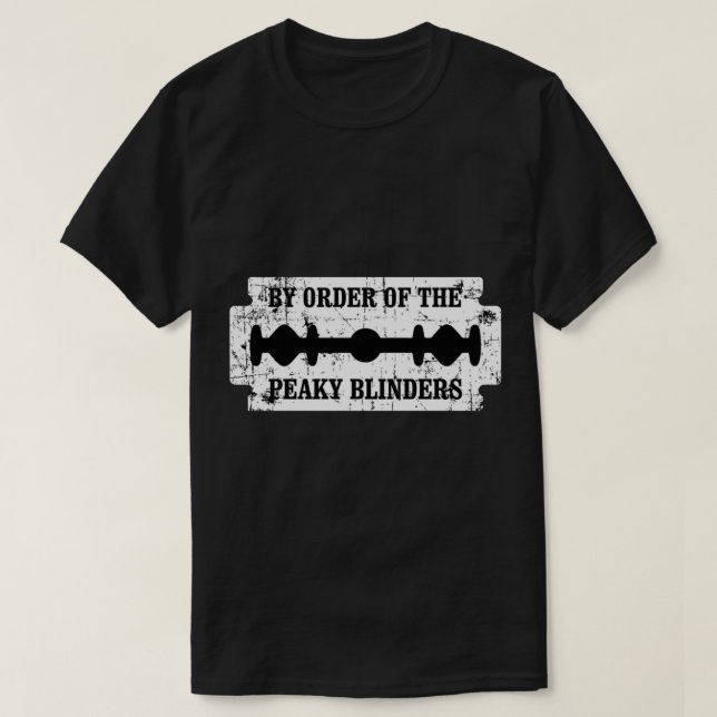 Peaky Blinders Logo Sticker T-Shirt (Design vorne)