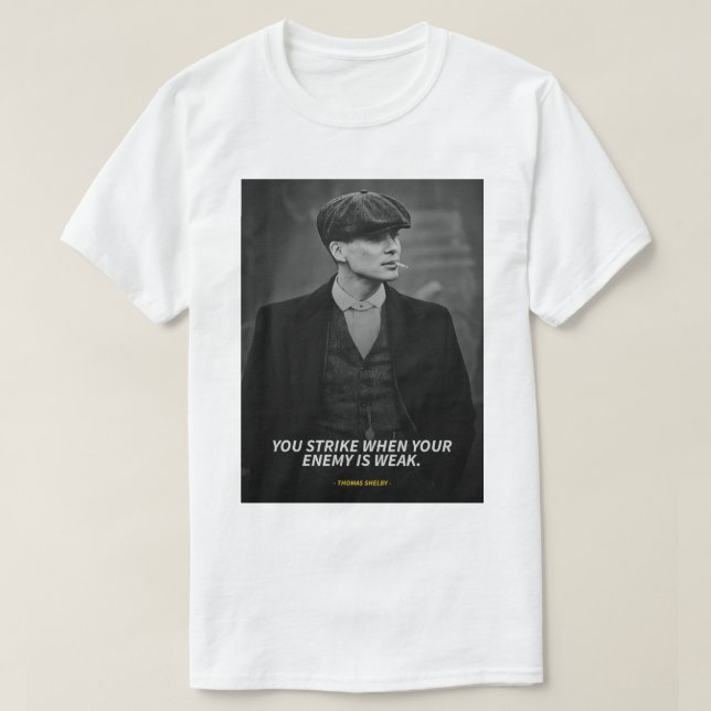 Peaky blinders quotes T-Shirt (Design devant)